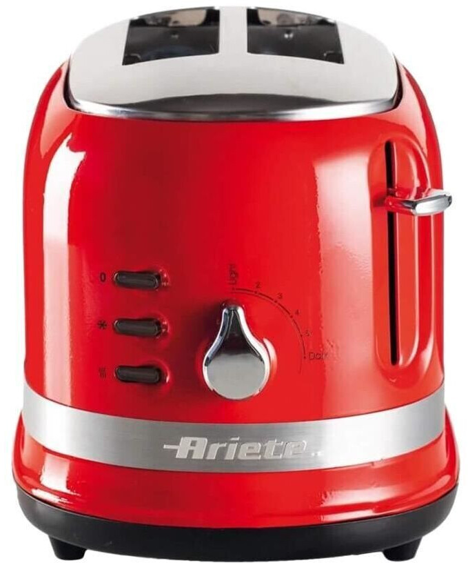 توستر آریته ایتالیا مدل ARIETE 0149R - دو شیار - رنگ قرمز سری Moderna